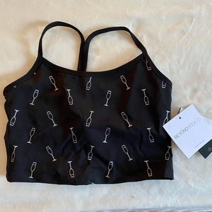 Beyond Yoga Champagne top size small NWT